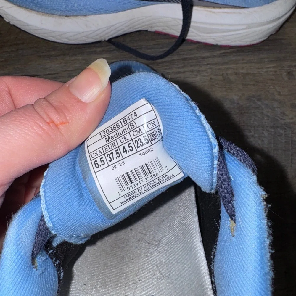 Brooks Revel 6 Women's Running Shoes - Marina Blue / Pink Lady - Size 6.5